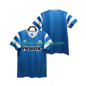 Koszulka Olympique Marsylia Retro Wyjazdowe Stroje Piłkarskie 1990 Krótki Rękaw